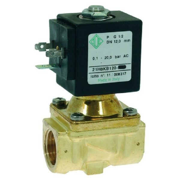 ELETTROVALVOLA acqua 1/2"FF 220V 8W